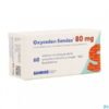 Oxycodone 80mg is a high-dose, extended-release opioid medication used for managing severe, chronic pain that requires long-term treatment. Designed for patients who are opioid-tolerant, it provides up to 12 hours of sustained pain relief. It must be taken as prescribed due to its potent nature and risk of addiction, overdose, and respiratory depression. The tablet should be swallowed whole and never crushed or chewed to avoid a dangerous rapid release of the drug. Oxycodone 80mg is only available through prescription and should be used under close medical supervision Buy Oxycodone Online.