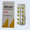 an alternative description for lorazepam 2mg: **Alt Text:** "Round, white tablet marked with 'L2' on one side, indicating 2mg strength of lorazepam, a benzodiazepine used for anxiety relief, sedation, and seizure management." If you need a more specific description based on a particular manufacturer or imprint, feel free to ask Buy Lorazepam 2mg UK