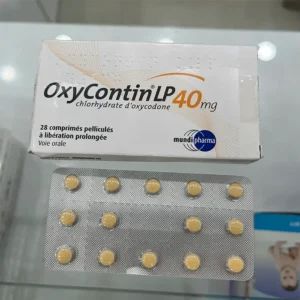 OxyContin LP 40mg tablets in a blister pack. These extended-release opioid medications are used for managing severe chronic pain, providing up to 12 hours of consistent relief. Prescription required. buy OxycontinLP 40mg in UK